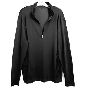 Nwot Nike Golf Dri-fit Longsleeve Black Pullover